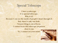 Special Telescope