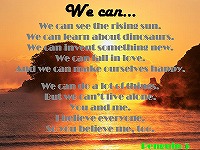 We can...